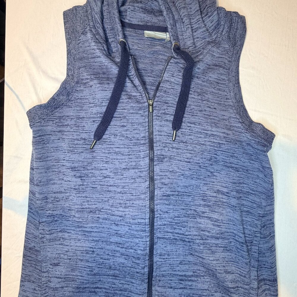 Athleta Blissful Balance Activewear Yoga Pilates Vest Blue